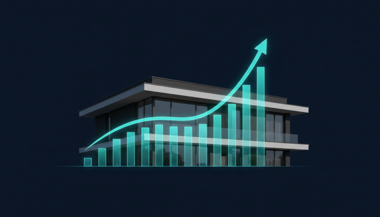 cashflow graph going upward